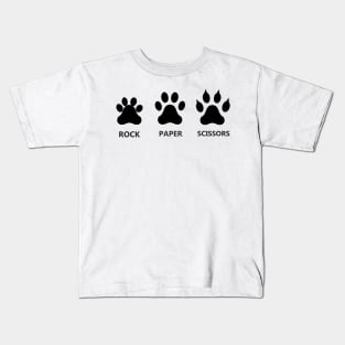 cAT PAPER SCISSORS Kids T-Shirt